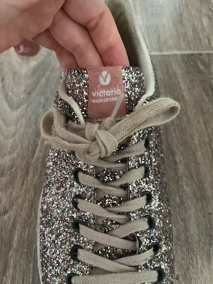 basket a paillette rose gold victoria - photo numéro 2
