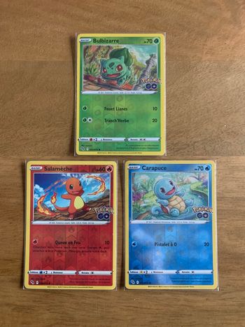 Cartes Pokemon Go