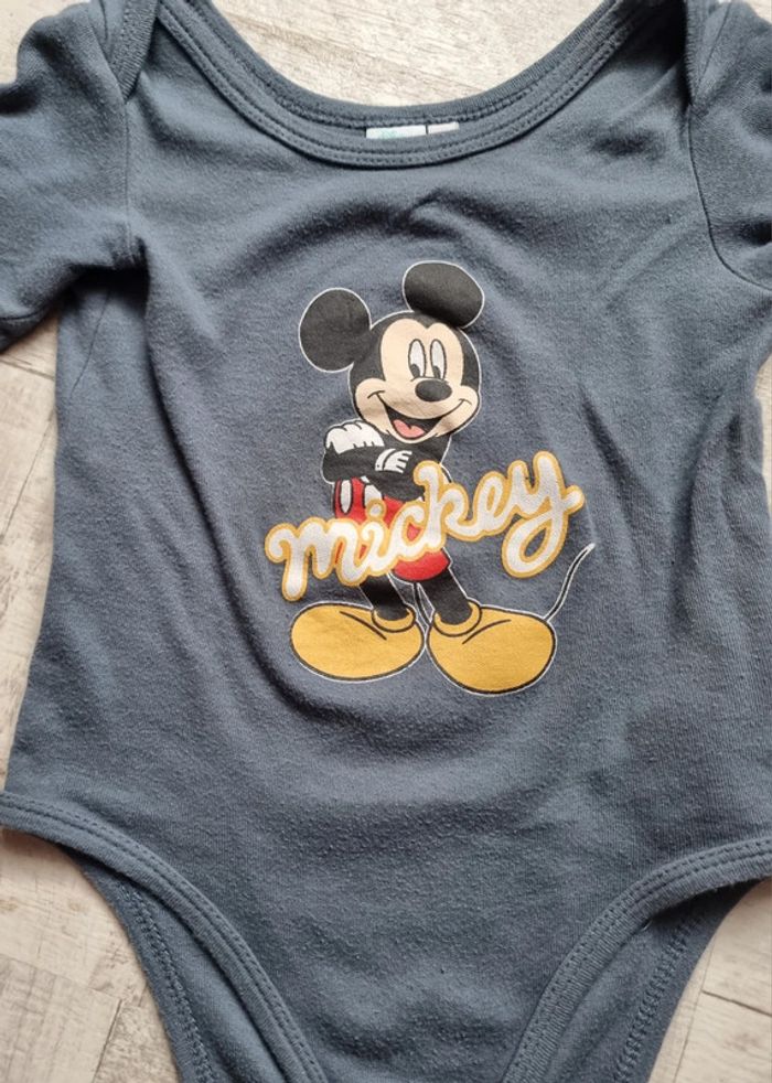 Ensemble body pyjama mickey - photo numéro 3