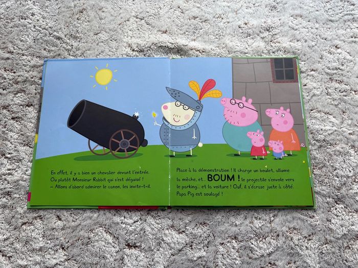 Livre Peppa Pig visite un château fort - photo numéro 4
