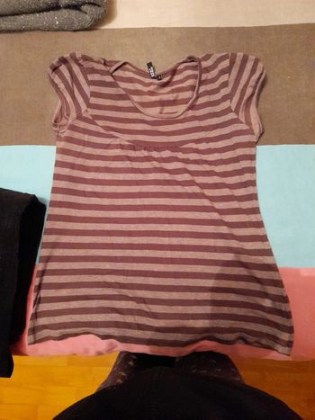 Tee shirt manches courtes femme