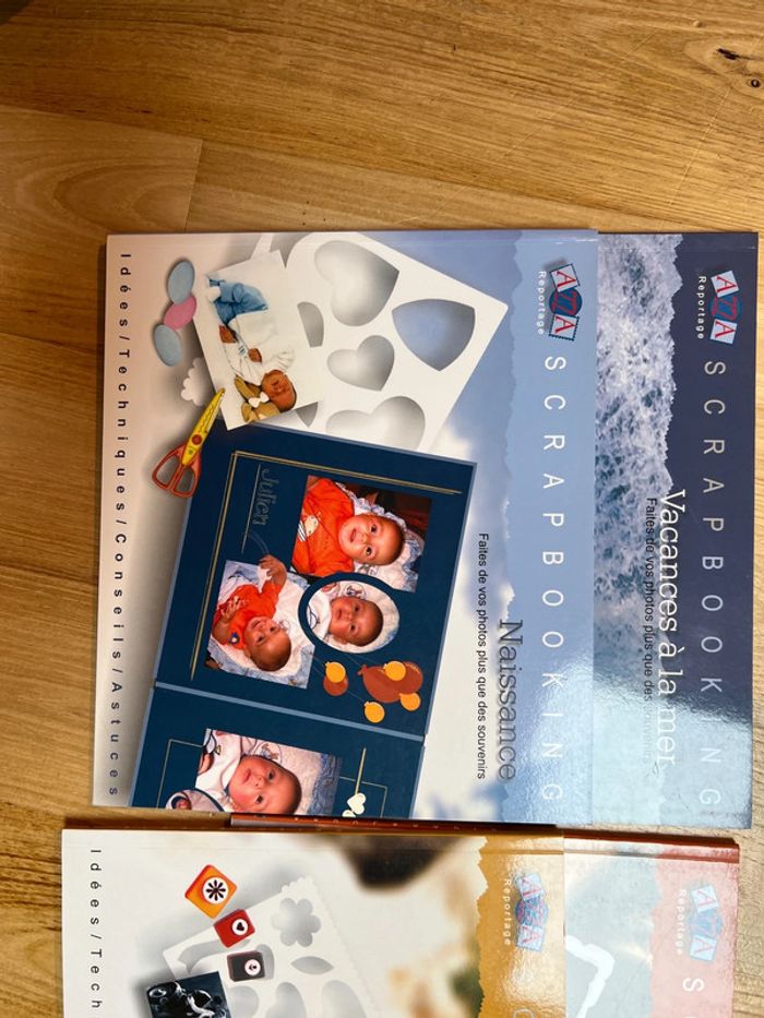 Lot de 4 livres Scrapbooking Azza - photo numéro 4