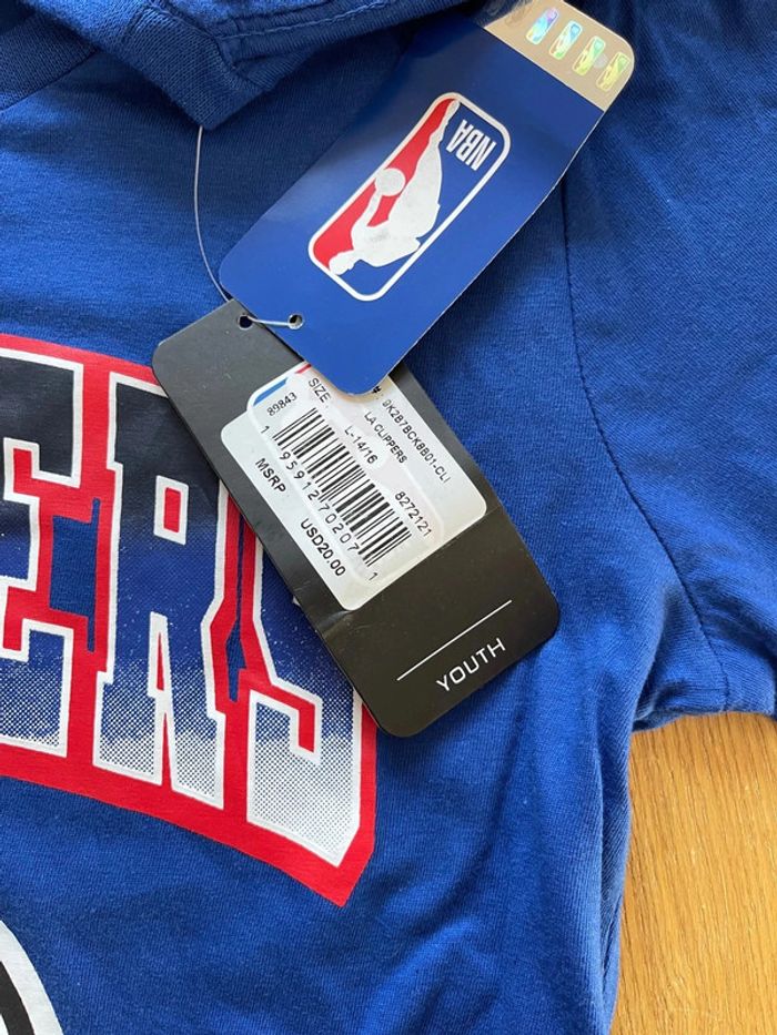 T-shirt bleu Clippers - photo numéro 4