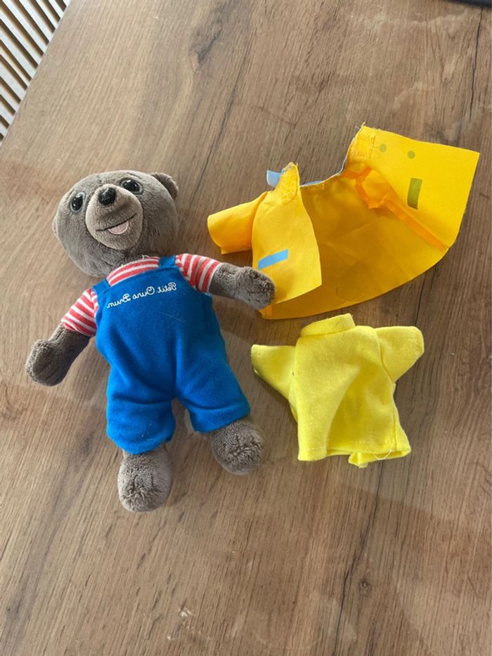 Petit ours brun à habiller très bon état - photo numéro 3