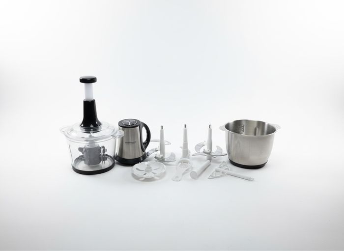 Hachoir multifonctions 3L vers et inox et fonctionnement Manuel - photo numéro 2