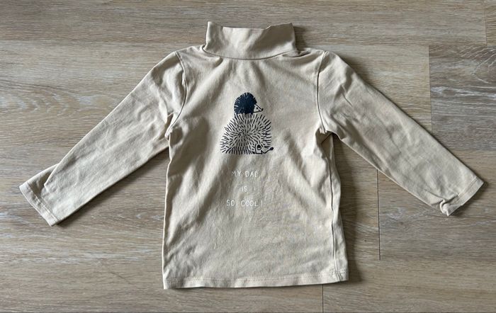 Pull fin col roulé 18 mois