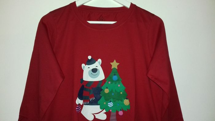 Haut de pyjama noël - Tex - t. L - neuf - photo numéro 4