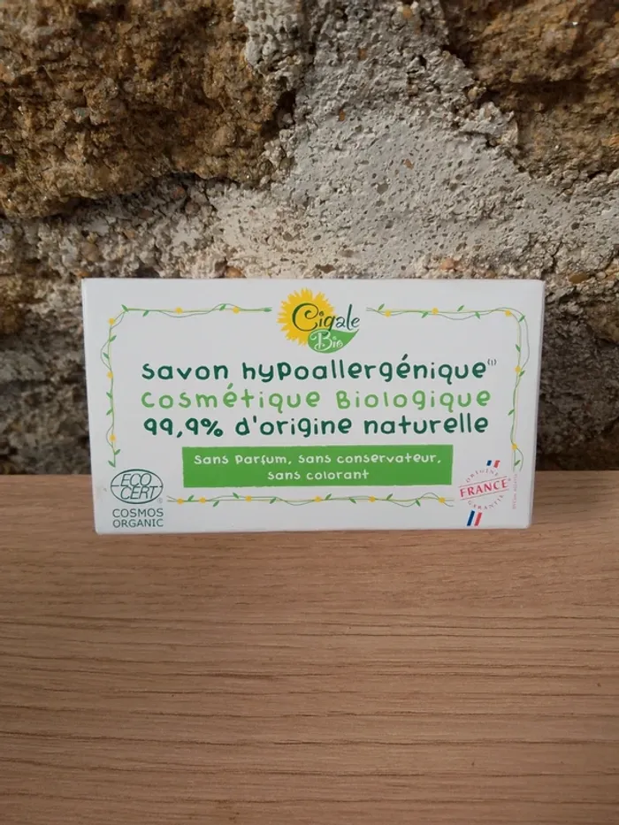 Savon hypoallergénique Cigale Bio