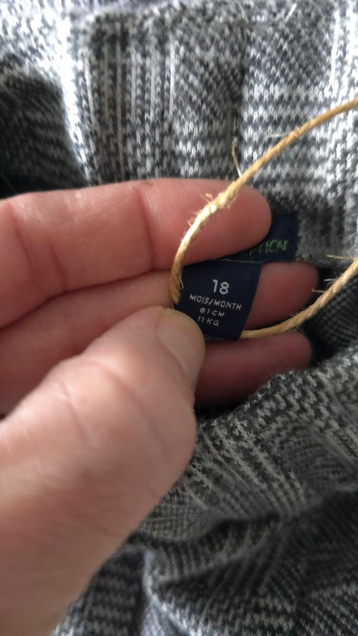 Neufs (non portés)🏷 🏷🤩😍💙superbe  ensemble teeshirt ml et pantalon 12/18mois (80/81cm) garçon 💙😍🤩 - photo numéro 7