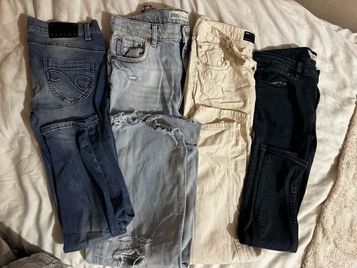 Lot de 4 jeans femmes