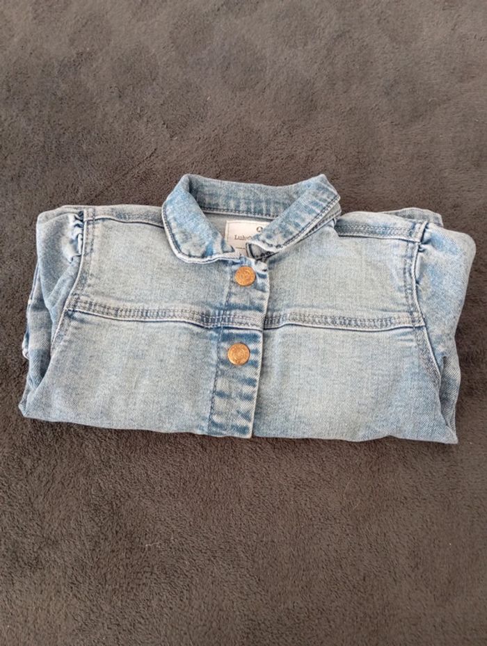 Veste en jean Lulu castagnette 24 mois - photo numéro 3