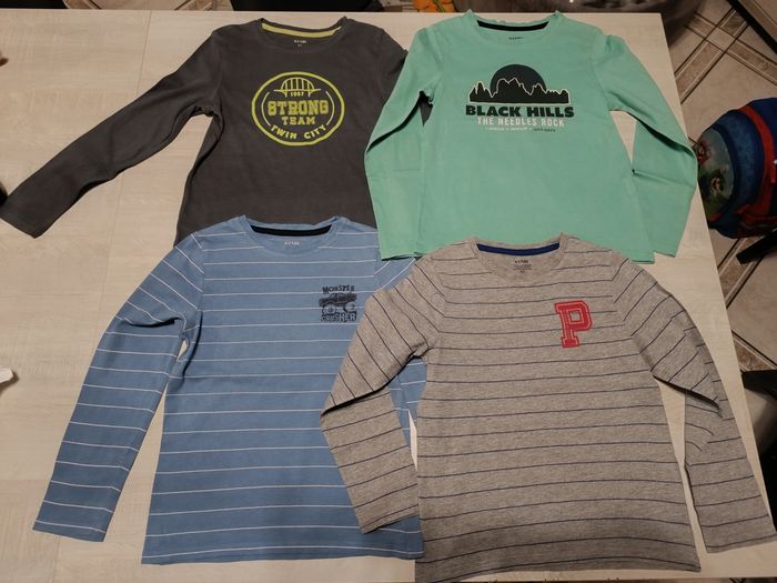 Lot tee shirts manches longues