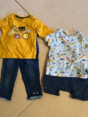 Gros habits garçon du 6 au 23 mois