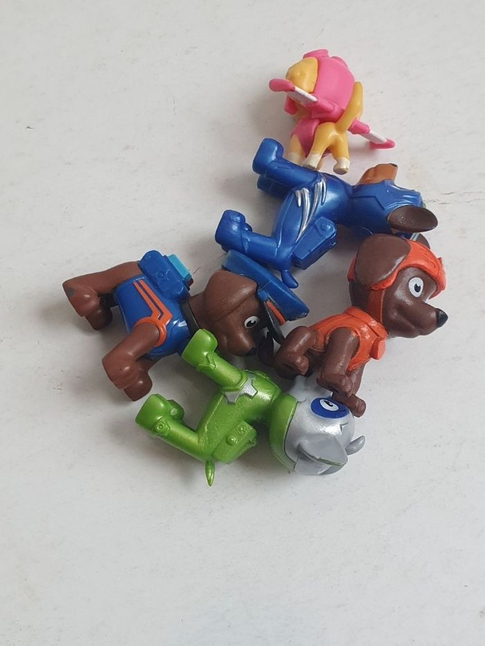 5 figurines Paw Patrol Team Rescue - photo numéro 5