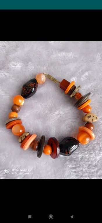 Bracelet de perles et boutons