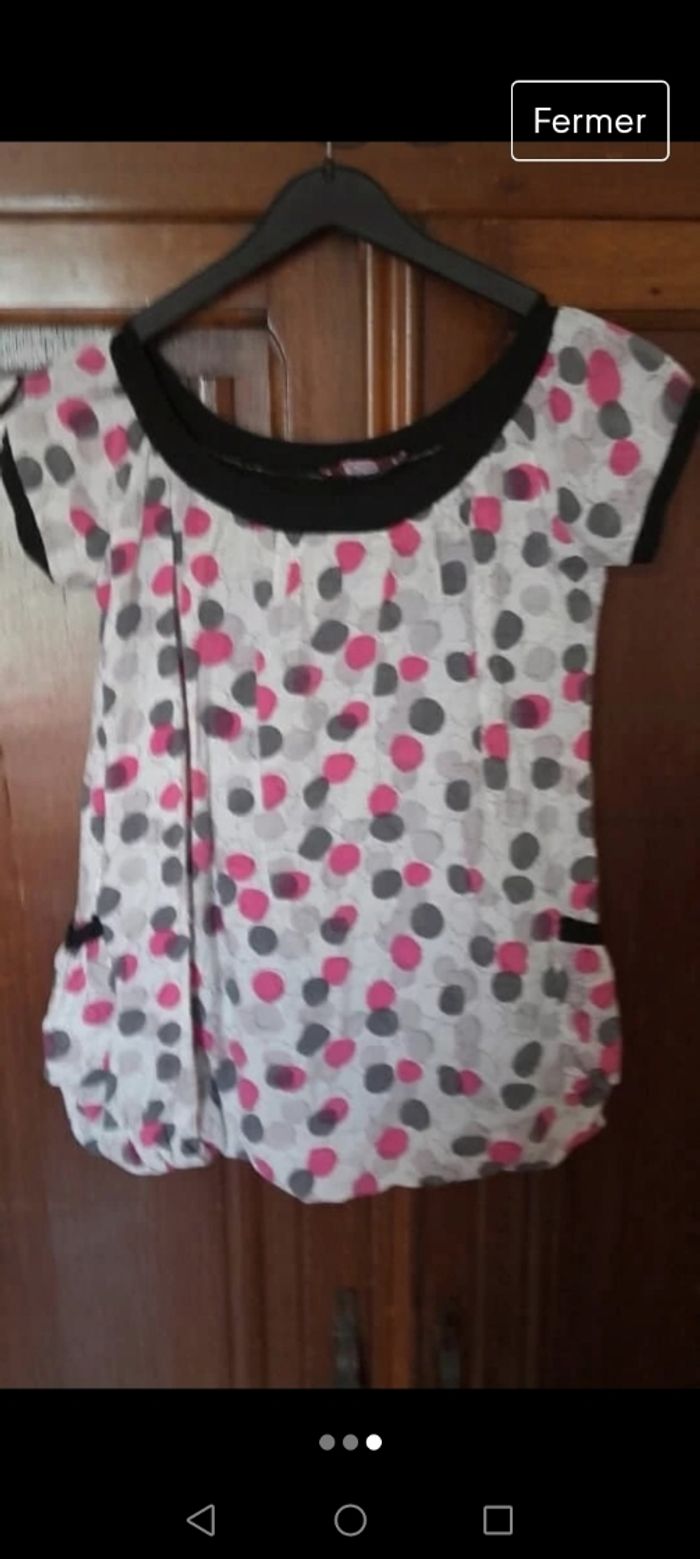 Blouse à manches courtes - photo numéro 3