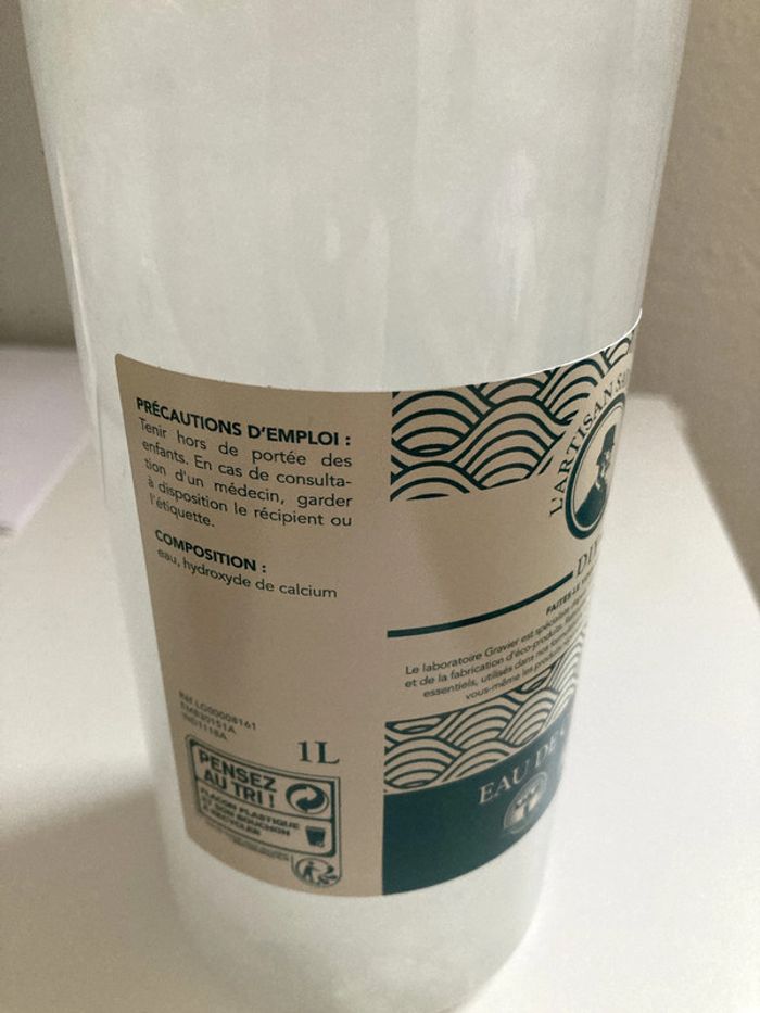 Eau de Chaux pour faire du liniment maison - photo numéro 4