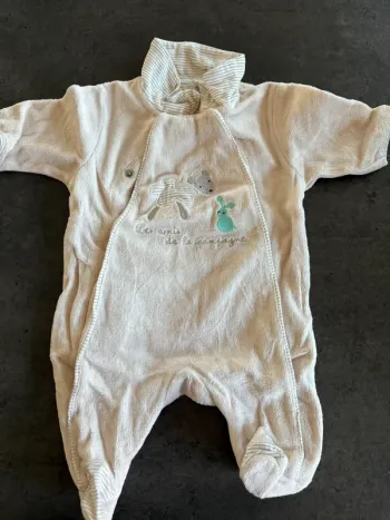 Pyjama mouton beige