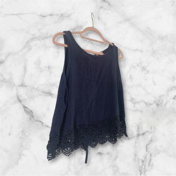 Top bleu marine