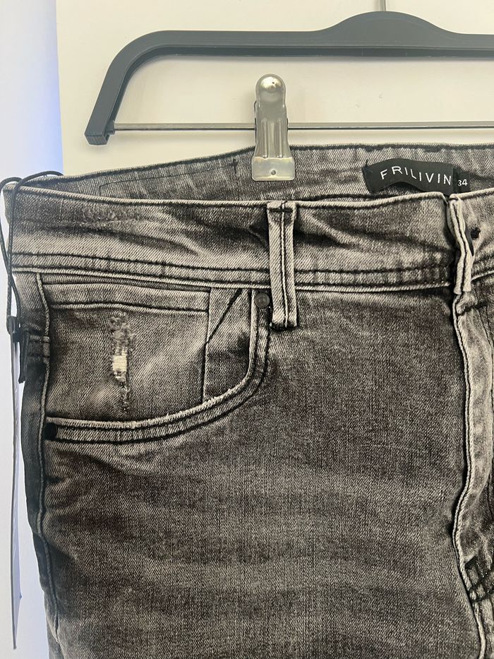 Jean gris homme Taille 34 frilivin - photo numéro 8