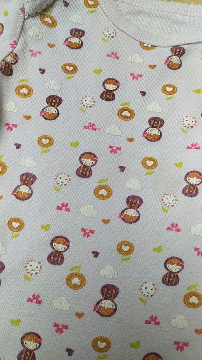 Body violet poupée russe kimbaloo 9 mois - photo numéro 6