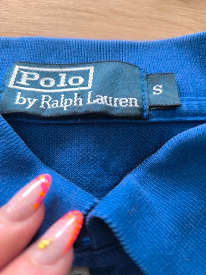 Polo Ralph Lauren homme , bleu , taille S , excellent état - photo numéro 2