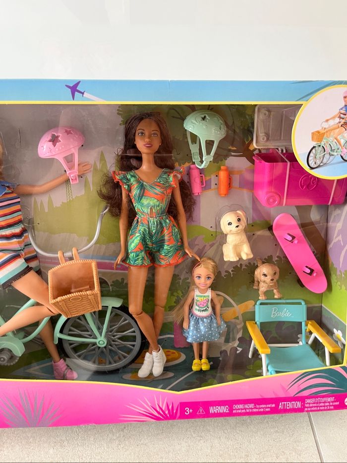 Coffret Barbie à vélo coffret vacances - photo numéro 3