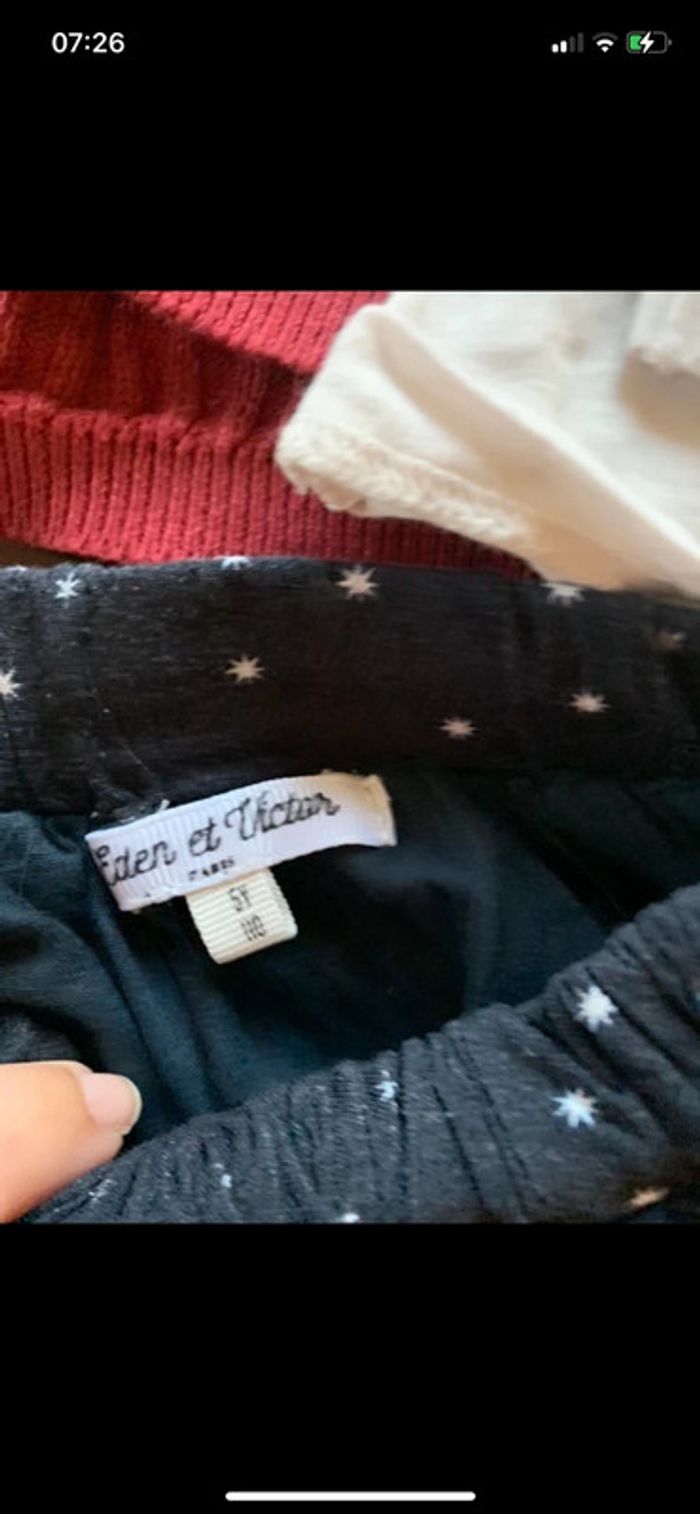 Ensemble 3 pièces fille Little cigogne - photo numéro 4