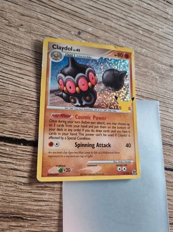 Carte pokémon claydol holo 15/106 anglais anniversaires 25 ans pokémon