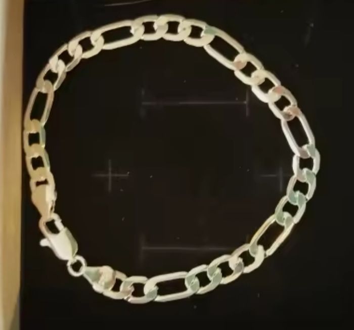 Collier et bracelet en argent s925 neufs Mixte - photo numéro 2