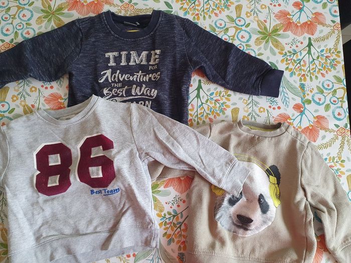 Lot 3 pulls 3ans - photo numéro 2