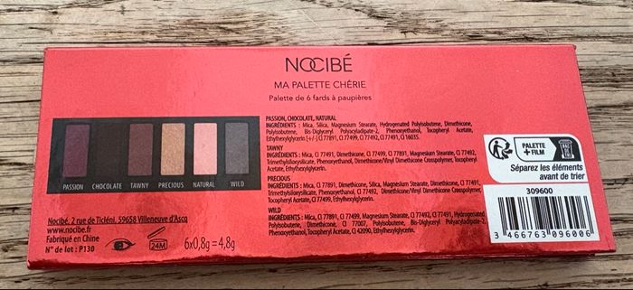 Palette Nocibé - photo numéro 3