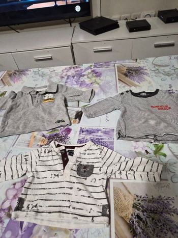 Lot de tee shirt manche longue