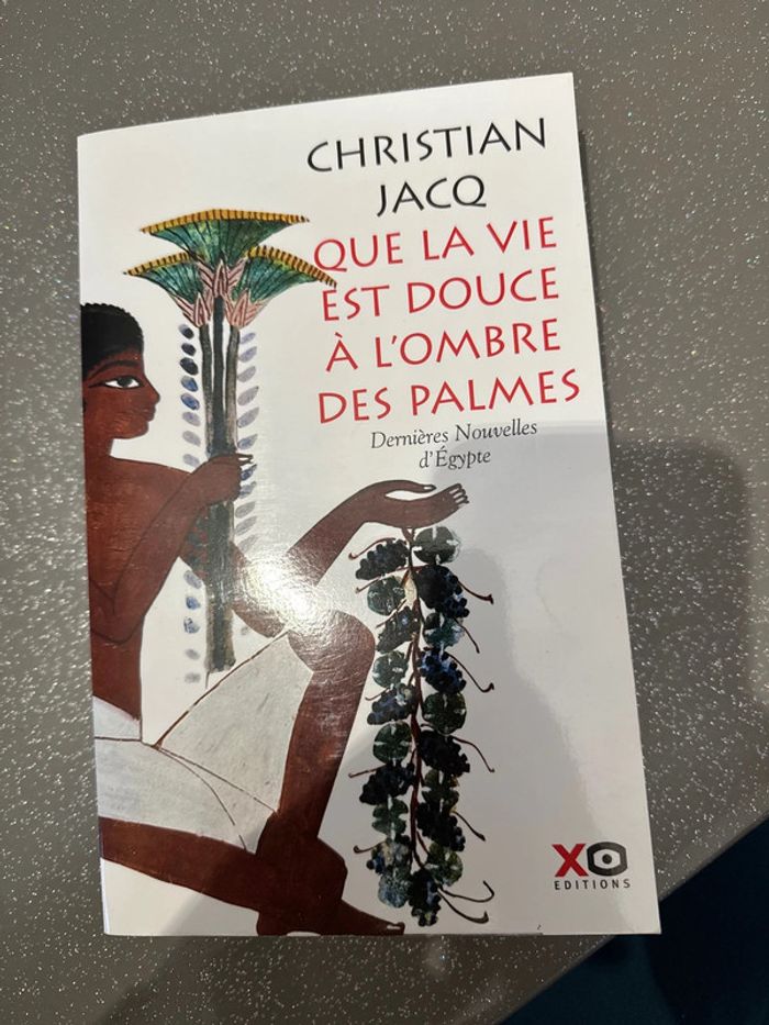 Livre « que la vie est douce à l’ombre des palmes »