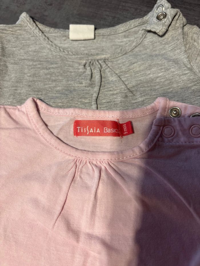 T shirt 9 mois manche longues - photo numéro 4