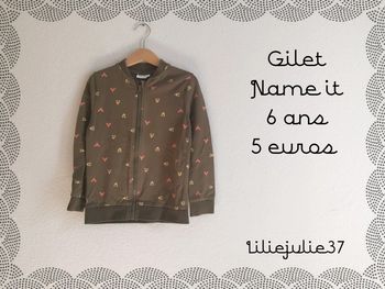 Gilet ou veste Name it 6 ans