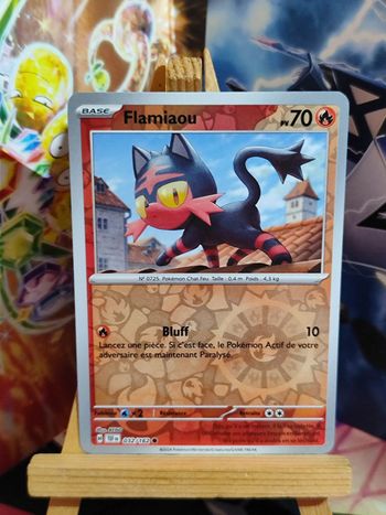 Flamiaou reverse 32/162 Forces Temporelles