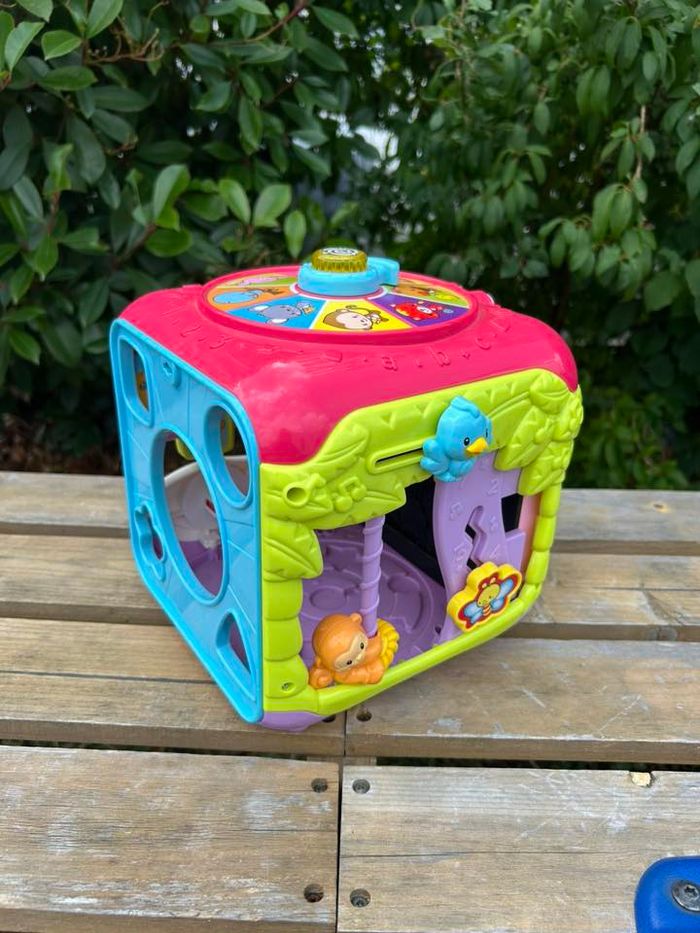 Super cube des découvertes rose Vtech - photo numéro 2