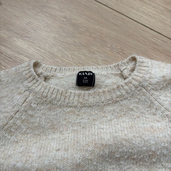Pull Kiabi beige 2 ans 92 cm - photo numéro 2