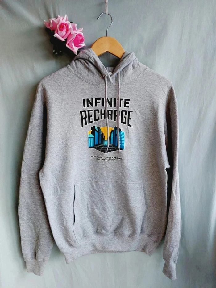 Sweat à capuche mixte Infinite Recharge Taille M - photo numéro 2