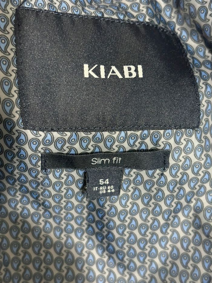 Veste costume gris/beige clair slim fit - photo numéro 5