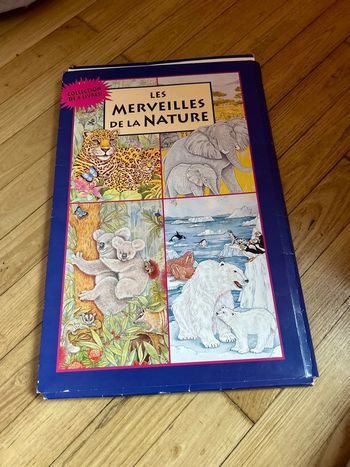 Collection de 4 livres les merveilles de la nature