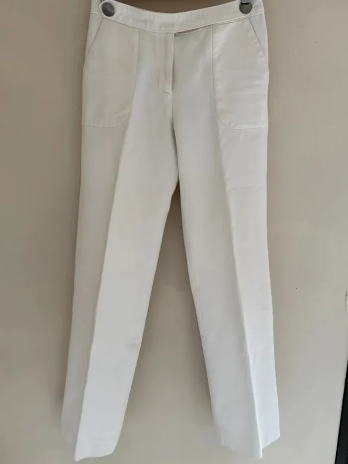 Pantalon ba&sh Wally écru