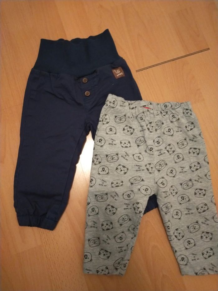 Lot pantalons 12 mois