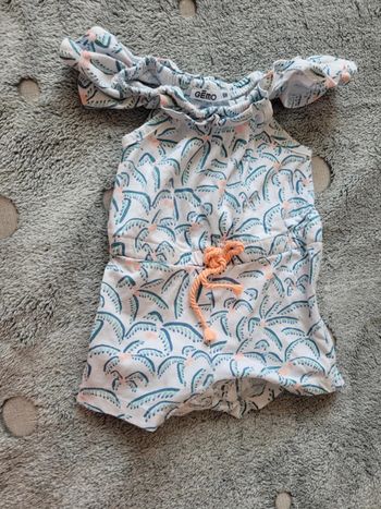 Combinaison short 6 mois