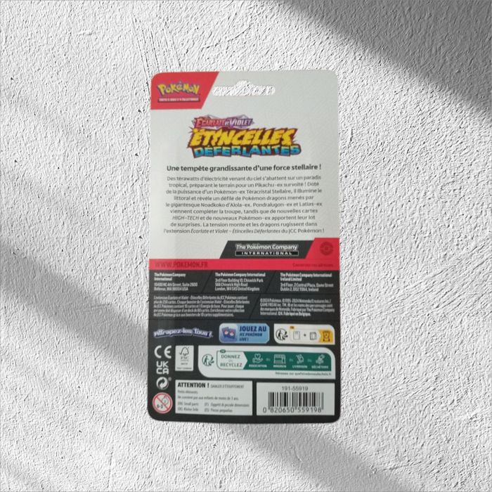 Pokémon 🇫🇷 – Booster Étincelles Déferlantes EV8 Noadkoko -Écarlate & Violet [Scellé] - photo numéro 2