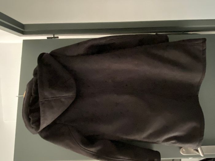 Manteau noir avec capuche T44 Clara Vitti capuche amovible/duffle-coats/noir/44 - photo numéro 6