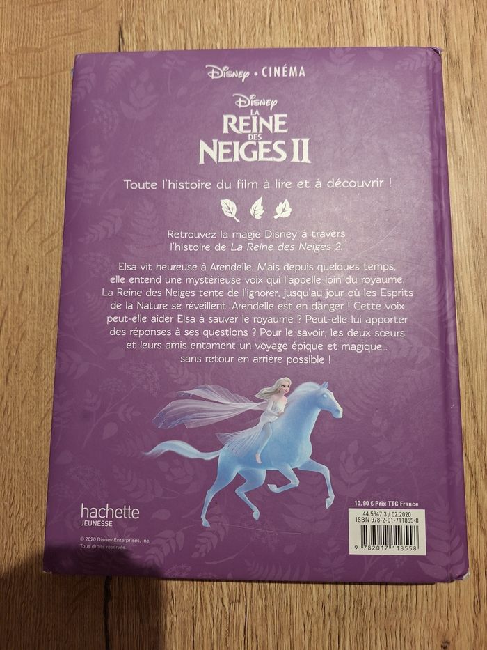 Livre reine des neiges 2 - photo numéro 2