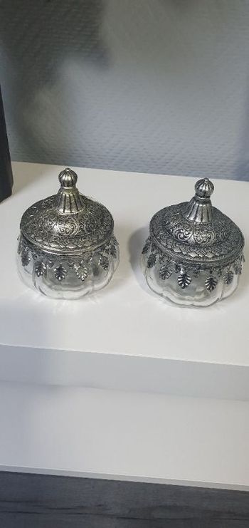 2 pots décoratif