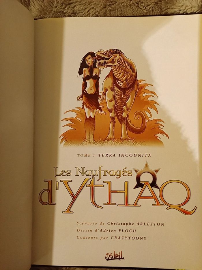 BD Bande Dessinée : Les Naufragés d'Ythaq - Tome 1 - photo numéro 3